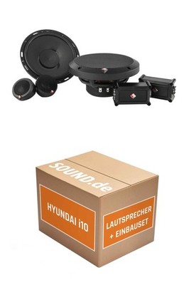 Lautsprecher Boxen vorne Rockford P165-SE für Hyundai i10 + 2. Generation 2x Tie