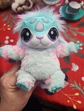 Moose Toys Magic Mixies Interactive 9  Blue Mixie Plush Doll Lights  Sounds