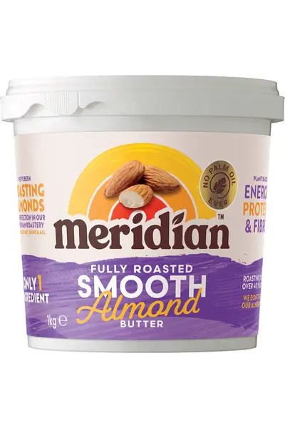 Smooth Almond Butter 1kg (Meridian) - Image 3