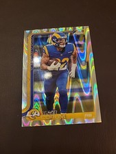2025 Topps Chrome Ray Wave Refractor Blake Corum Los Angeles Rams #171