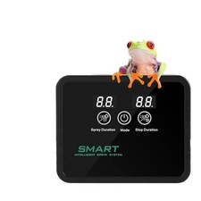 Reptile Misting System with Timer Black reptile fogger
