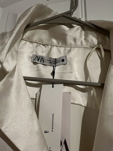 Mono crema satinado de Zara - Imagen 12 de 12