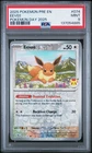 2025 POKEMON PRE EN-PRISMATIC EVOLUTIONS POKEMON DAY 2025 #074 EEVEE PSA 9