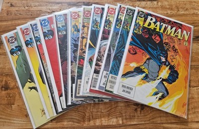 Batman Comics huge lot 80+ crossover ( Knightfall, knightquest, knightend)