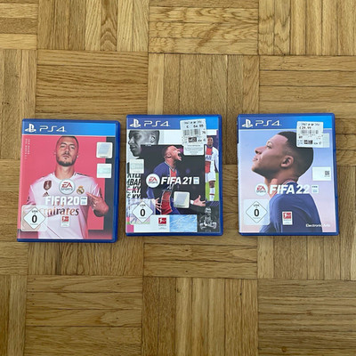 Electronic Arts FIFA 20/21/22 Set PS4 (PlayStation 4) PAL USK 0 Fußball