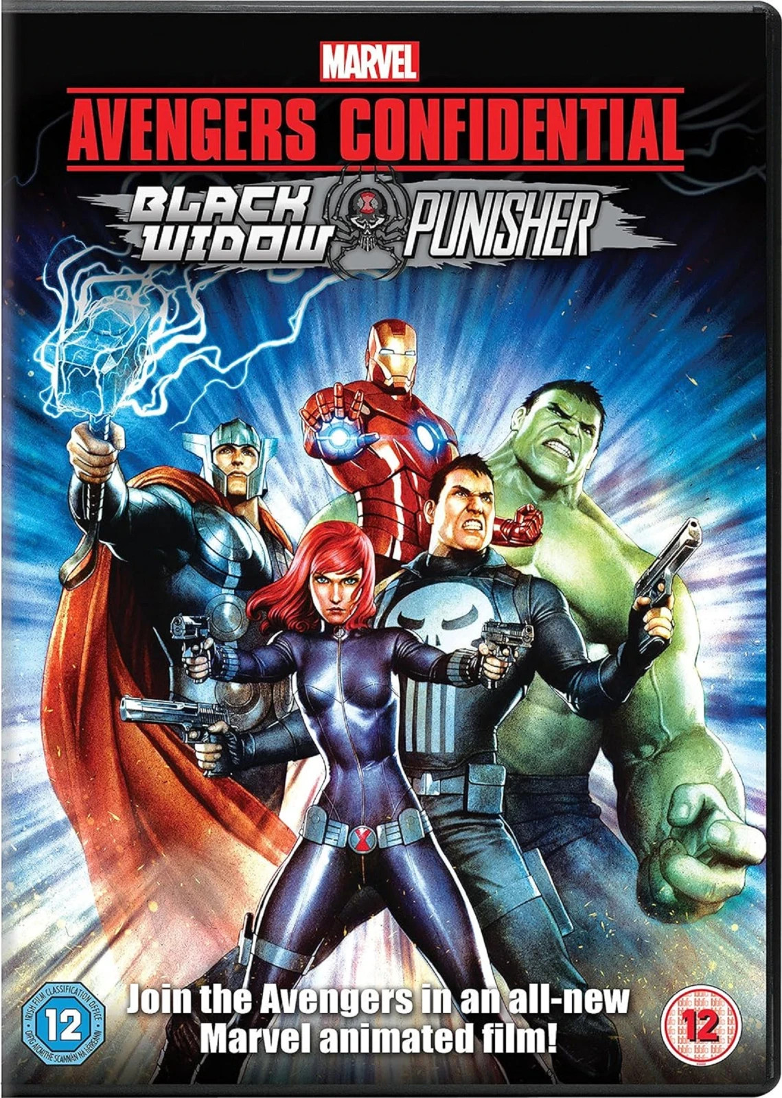 74069 DVD - Avengers Confidential Black Widdow Punisher 2014 CDR98652 - Image 2