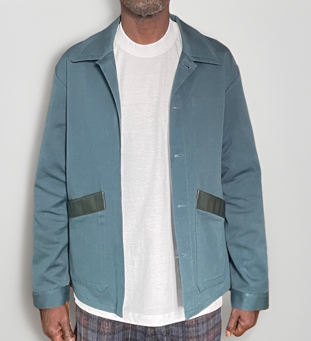 ALTRA OAMC ATELIER COAT Benzina Scura Rigido L