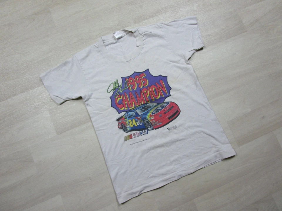 Camiseta De Colección Años 90 1995 Jeff Gordon NASCAR Racing DuPont Juvenil Talla 14-16 Campeón Foto 2 de 4