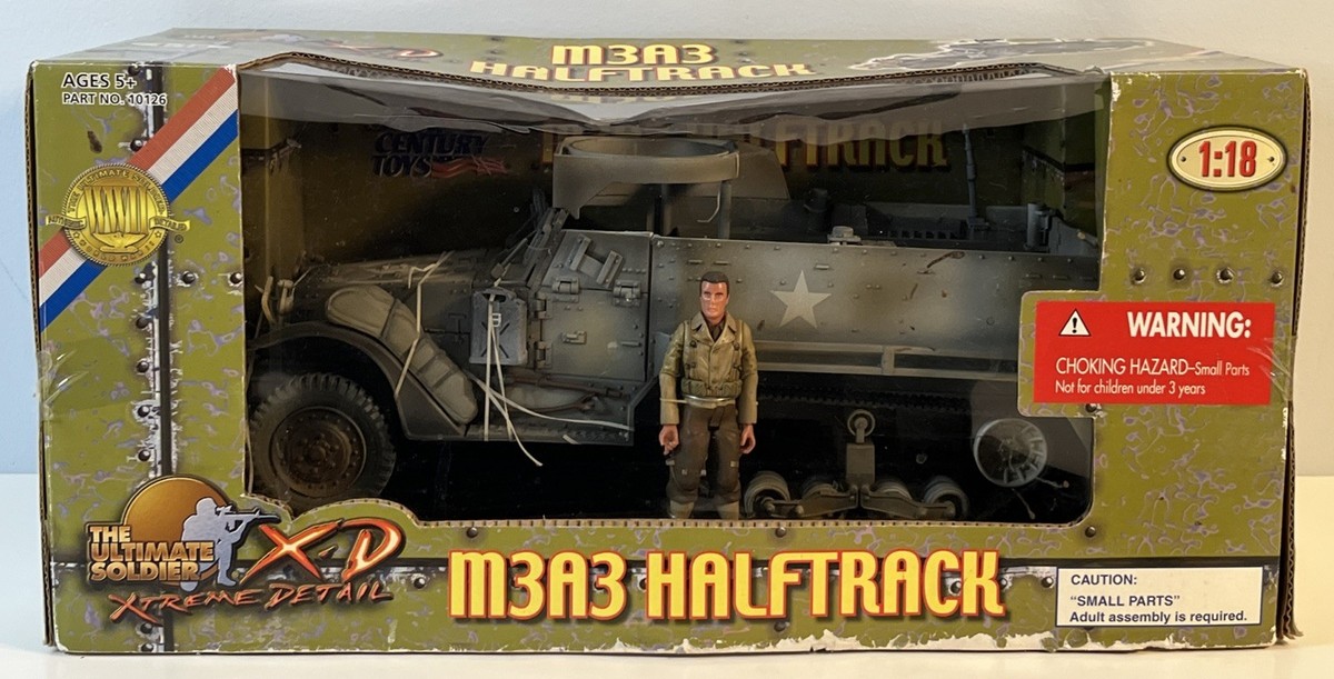 その他 21st CENTURY TOYS M3A3 HALFTRACK 1:18 WWII M3A3 Halftrack 1:18 RARE 21st Century Toys Ultimate