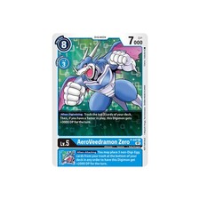 Digimon TCG BT8 P-047 AeroVeedramon Zero Promo New Awakening Card Game
