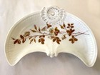 VINTAGE PORCELAIN CRESCENT SHAPED BONE DISHES - SET OF 4 - MARKED LEONARD VIENNA — photo 4