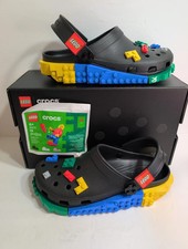 Crocs Lego Size 9 Men/ 11 Women Olx Classic Masterbrand Creativity Clog Black