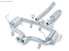 Borla S-TYPE Edelstahl Komplettanlage Mini Cooper S R53 170PS Bj.04-06 2x81mm