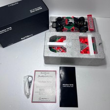 AUTOART Mazda 787B 1/18 #55 Le Mans Winner 1991 20th Anniversary Used