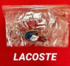 Super Goods Lacoste Logo Design Keychain French Flag Color Limited Edition Rare