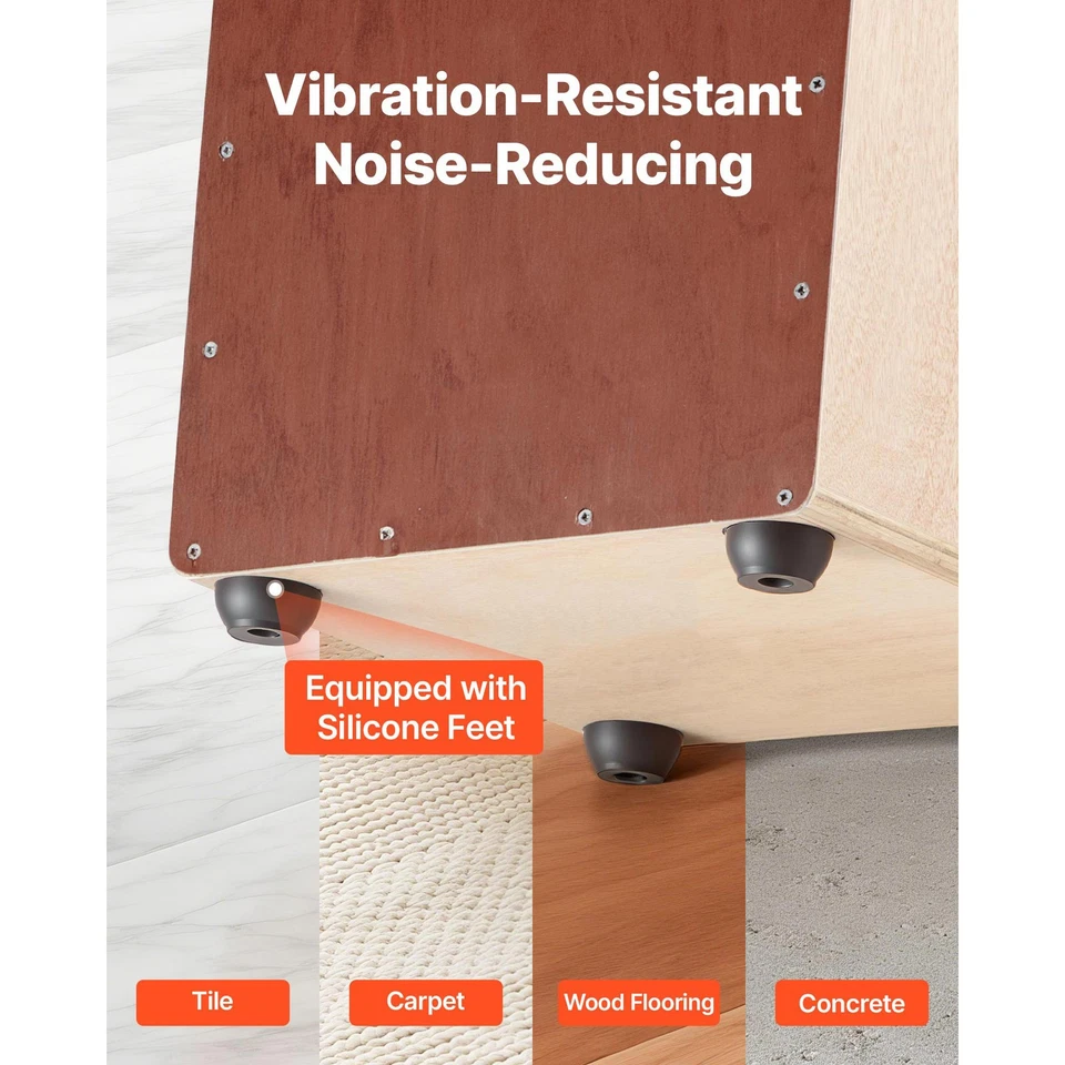 Caja cajón tambor madera abedul instrumento de percusión compacto con cables de caja Foto 4 de 4