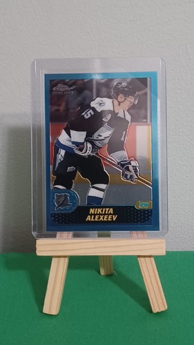 2001-02 Topps Chrome #164 Nikita Alexeev RC Tampa Bay Lightning Hockey - Picture 3 of 10