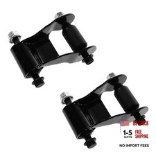 Rear Leaf Spring Shackle Kit L R PAIR SET Compatible with 97-04 F150 Heritage