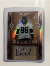 Kobe Hudson 2025 Panini Phoenix Phoenician Penmanship Auto #PHP-KHN Rookie RC