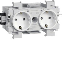 Hager GS20019016 - 2P - White - Polyamide - IP20 - 250 V - 16 A