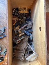 mega bloks fire and ice dragons Lot Including Wood Chest & Multiple Sets