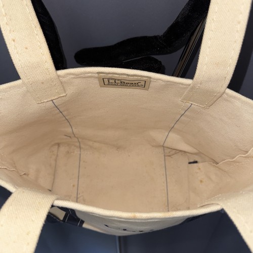 Borsa vintage anni '90 Classic LL Bean Boat & Tote Bag - Medium - Made in USA - Foto 3 di 4
