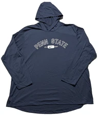 PENN STATE Nittany Lions ATH DEPT x Men 3XL NIKE Dri-Fit  L/S Blue Hoodie Shirt