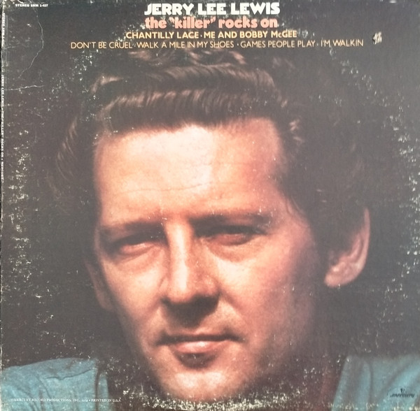 Jerry Lee Lewis - The "Killer" Rocks On (LP, Album) (Near Mint (NM or M-)) - 316
