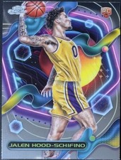 Jalen Hood-Schifino 2024 Topps Chrome Cosmic - Los Angeles Lakers #165 (RC)