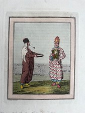 Antiker Druck von 1800; Kundrowski / Kundure Tataren, Russisches Reich nach Geissler