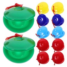 12 Pcs Kids Percussion Instrument Finger Castanets Children's Musical Toys