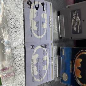 Batman: The Video Game (NES, 1990) CIB probado funcionando