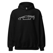 Premium Hoodie For Lamborghini Huracan STO Car Owners Birthday Gift