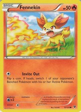 Fennekin (11) Common XY - Fates Collide 11/124 LP