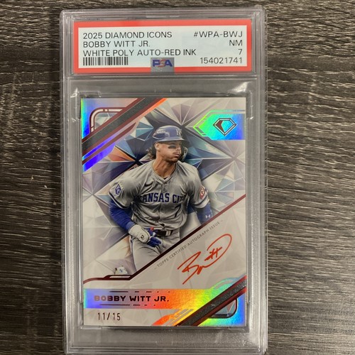Bobby Witt Jr. #7 2025 Topps Diamond Icons card