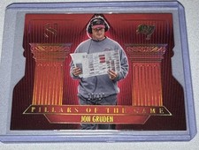 Jon Gruden 2025 Panini Silhouette Pillars Of The Game Tampa Bay Bucs #10/10 E94