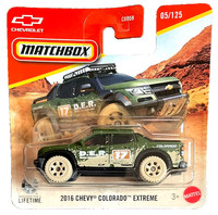 Matchbox 2016 Chevy Colorado Extreme 5/125 2026 1:64 Modellauto Kinder Spielzeug
