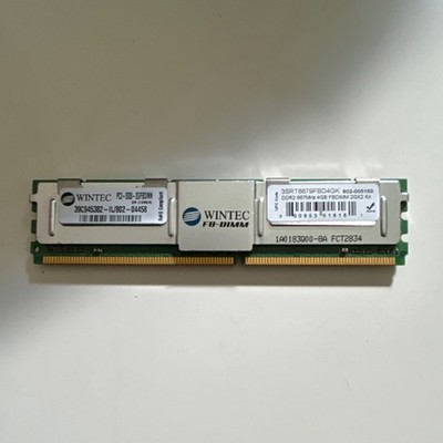 Wintec 2GB DDR2 FB-DIMM PC2-5300F Fully Buffered Server RAM 39C945382-IL