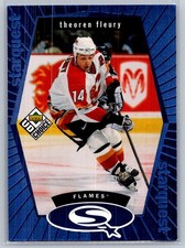 1998-99 UD Choice #SQ13 Theoren Fleury StarQuest Blue
