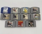 Nintendo 64 Lot of 11 - Tested Pokémon
