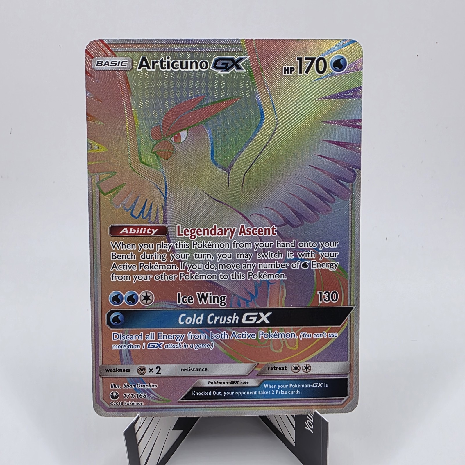Articuno GX 2018 Sun & Moon: Celestial Storm #171/168 Holo (Secret) Price  Guide - Sports Card Investor