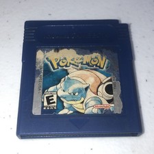 Pokemon Blue (Nintendo Game Boy NGB, 1998) *Cart Only* Authentic NEW Battery !