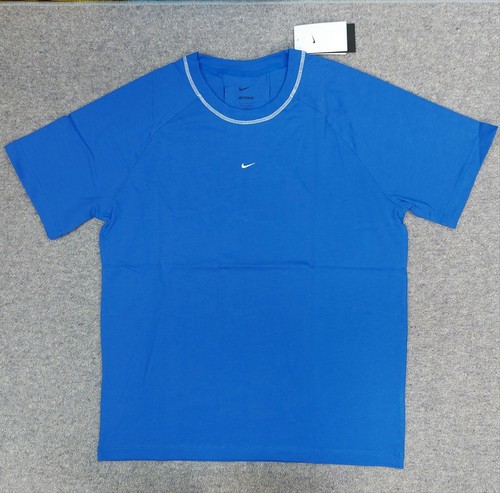 Nike T Shirt Mens Large Blue Loose Fit Heavyweight Cotton Breathable Casual - Picture 3 of 14