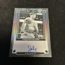 2024-25 Panini Noir Tidjane Salaun RC #396 Rookie Auto #62/99
