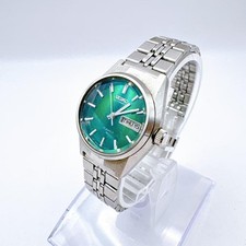 Working SEIKO automatic 2206 0720 green dial