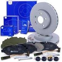 ATE Bremsscheiben +BelÄGe +Vwk Vorne FÜR Mercedes Viano Vito W639 V-KLASSE W447