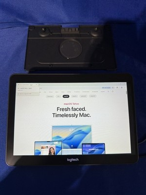 Logitech Tap Touchscreen Display with Power Adapter VU0053 Speakers & Touch Work
