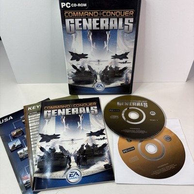 Command & Conquer Generals PC (2003) CIB komplett mit Handbuch Keycard - Retro Spiel
