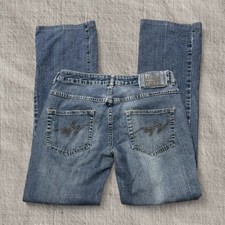 Marith   Fran ois Girbaud Women  s Bootcut Jeans Blue Medium Wash Low Rise