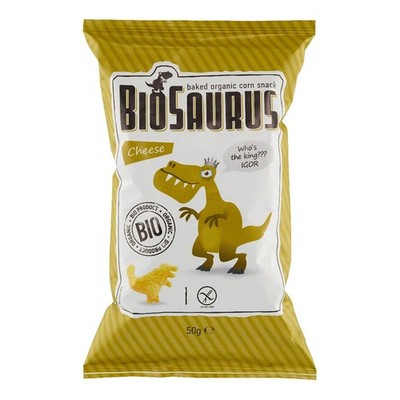 Organic Corn Snack - Igor Cheese 50g | BIO SAURUS
